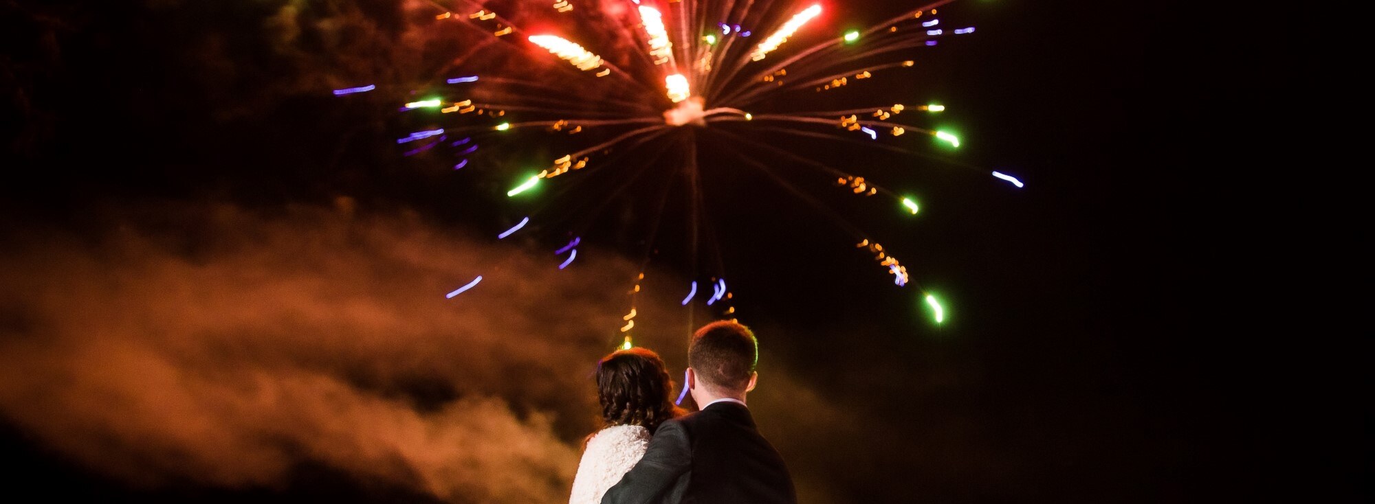 wedding fireworks