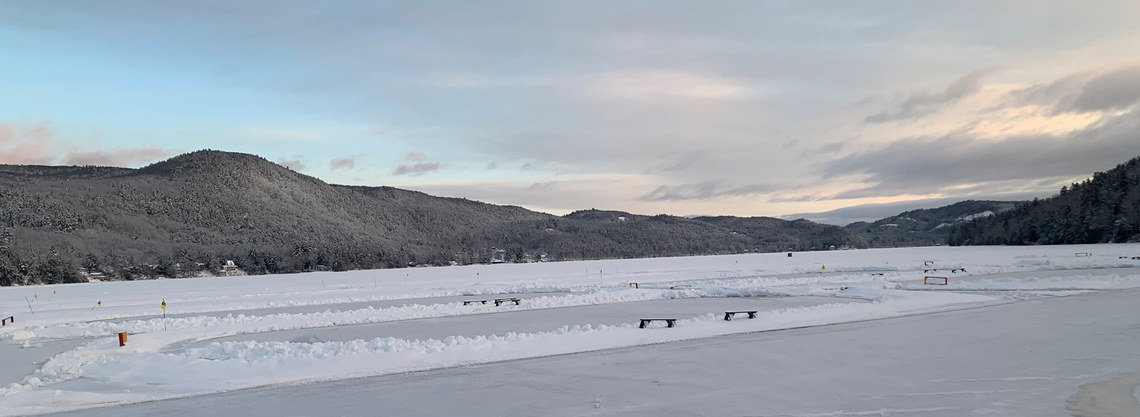 Pond Hockey Rinks