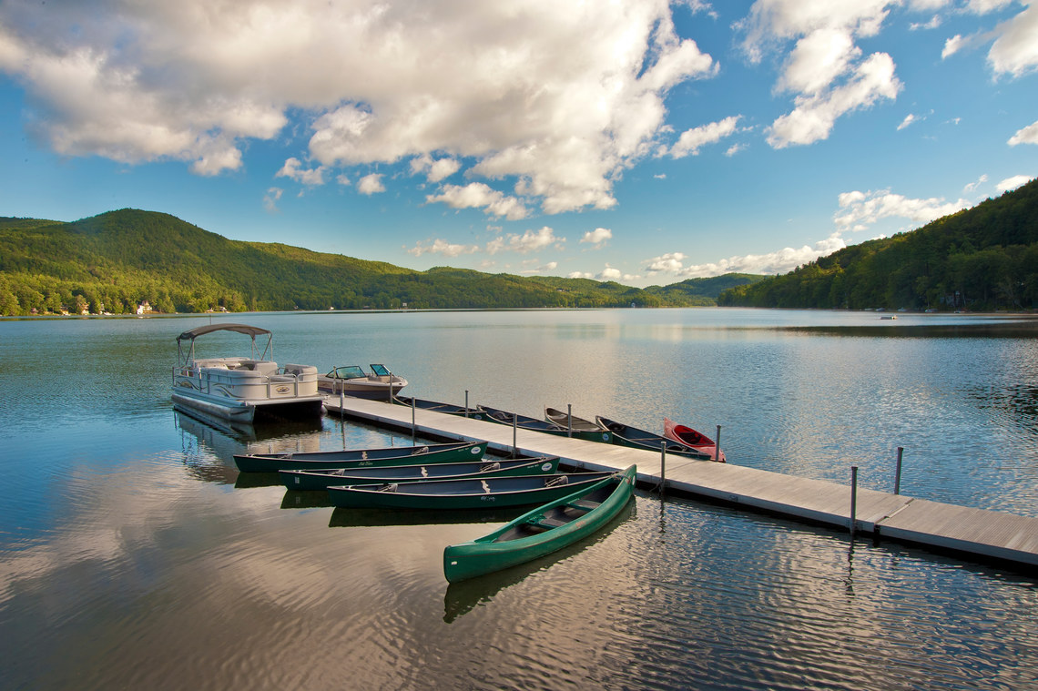 boats on dock