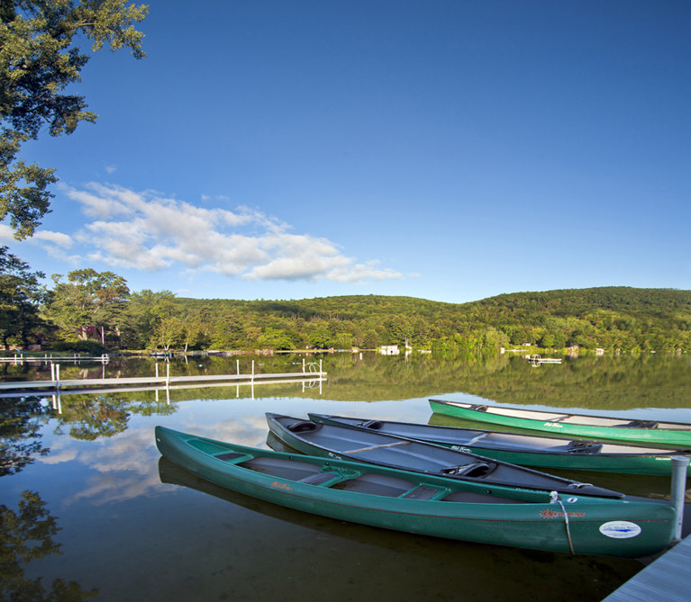 Canoes in the Morning