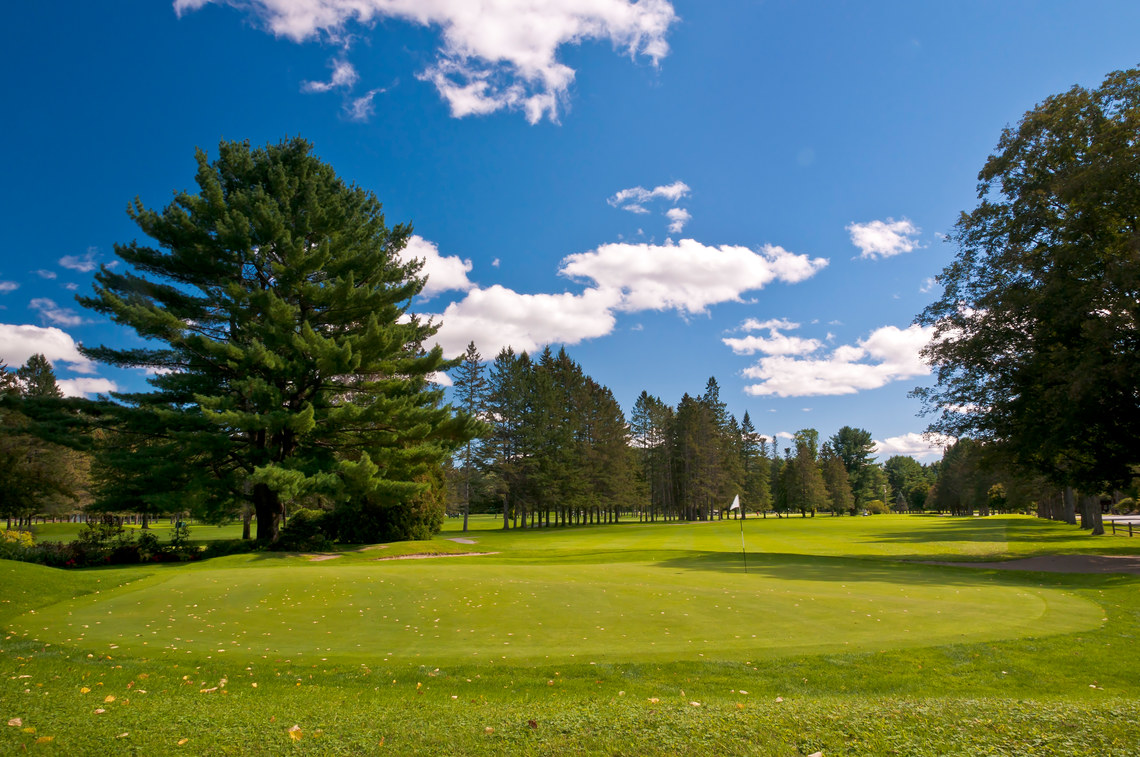 18th green