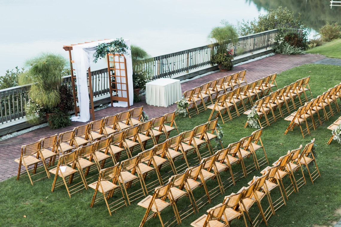 lakefront ceremony