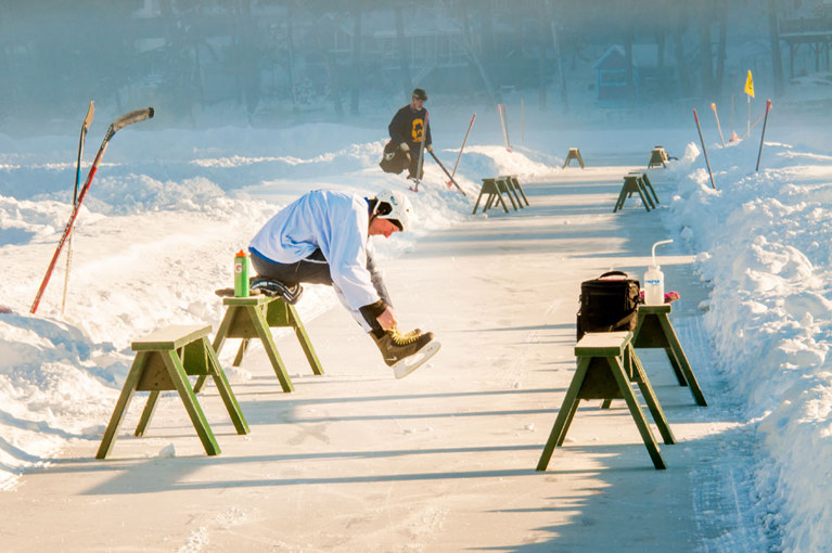 Pond Hockey Skate