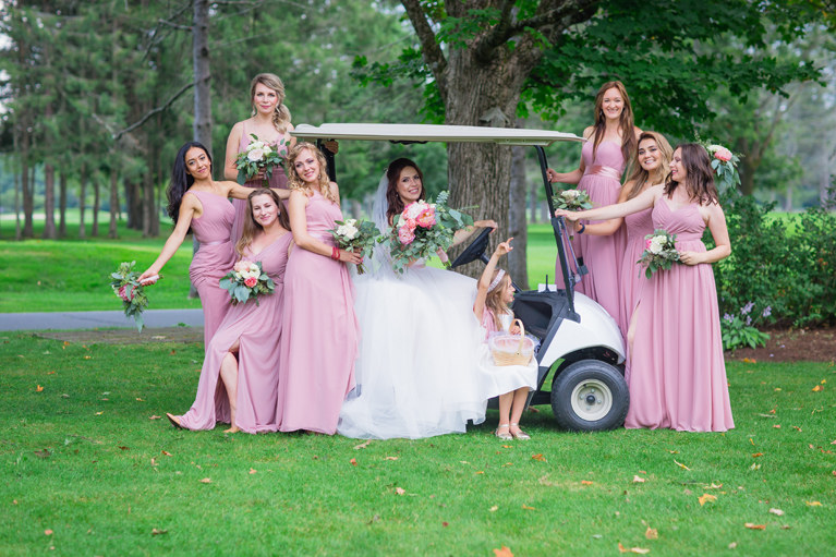 Summer Wedding Golf